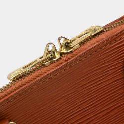 Pre Owned Louis Vuitton Brown Epi Alma Handbag