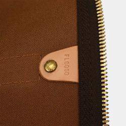 Pre Owned Louis Vuitton Monogram Keepall Bandouliere 55 Duffle Bag