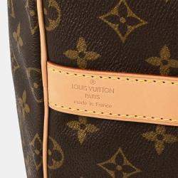 Pre Owned Louis Vuitton Monogram Keepall Bandouliere 55 Duffle Bag