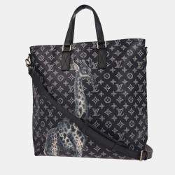 Pre Owned Louis Vuitton Monogram Savannah Chapman MM Tote Handbag