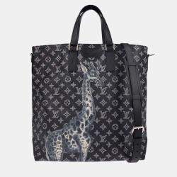 Pre Owned Louis Vuitton Monogram Savannah Chapman MM Tote Handbag