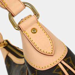 Pre Owned Louis Vuitton Monogram Thames PM Hobo Handbag