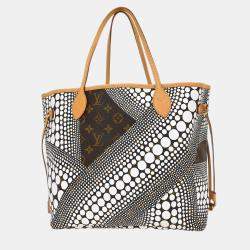 Pre Owned Louis Vuitton Monogram Waves Neverfull MM Tote Bag