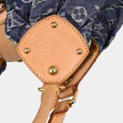 Pre Owned Louis Vuitton Monogram Denim XL Handbag