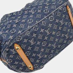 Pre Owned Louis Vuitton Monogram Denim XL Handbag