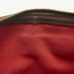 Pre Owned Louis Vuitton Damier Ebene Canvas Belem MM Bag