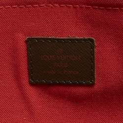 Pre Owned Louis Vuitton Damier Ebene Canvas Belem MM Bag