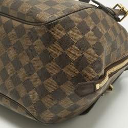 Pre Owned Louis Vuitton Damier Ebene Canvas Belem MM Bag