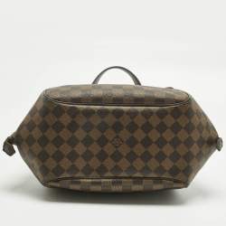 Pre Owned Louis Vuitton Damier Ebene Canvas Belem MM Bag