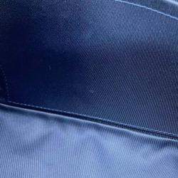 Pre Owned Louis Vuitton Blue Monogram Bandana City Keepall