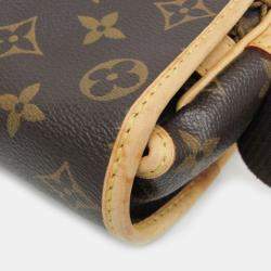Pre Owned Louis Vuitton Monogram Congo PM Backpack Brown