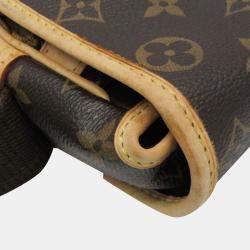 Pre Owned Louis Vuitton Monogram Congo PM Backpack Brown