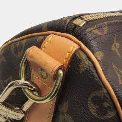 Pre Owned Louis Vuitton Monogram Keepall Bandouliere 50 Boston Bag Monogram