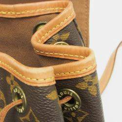 Pre Owned Louis Vuitton Monogram Mini Monsuri Backpack Monogram
