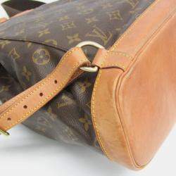 Pre Owned Louis Vuitton Monogram Montsouris GM Backpack Monogram
