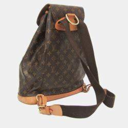 Pre Owned Louis Vuitton Monogram Montsouris GM Backpack Monogram