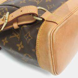 Pre Owned Louis Vuitton Monogram Montsouris MM Backpack Monogram