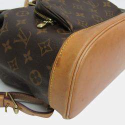 Pre Owned Louis Vuitton Monogram Montsouris MM Backpack Monogram