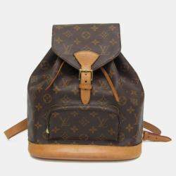 Pre Owned Louis Vuitton Monogram Montsouris MM Backpack Monogram