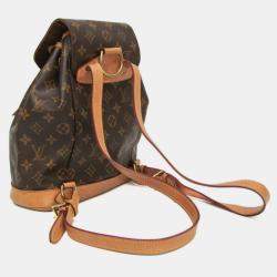 Pre Owned Louis Vuitton Monogram Montsouris MM Backpack Monogram