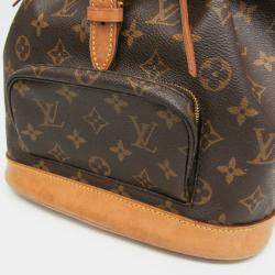 Pre Owned Louis Vuitton Monogram Montsouris MM Backpack Monogram