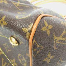 Pre Owned Louis Vuitton Monogram Tivoli PM Handbag Brown