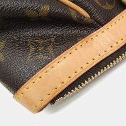 Pre Owned Louis Vuitton Monogram Tivoli PM Handbag Brown