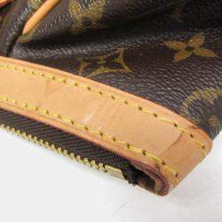 Pre Owned Louis Vuitton Monogram Tivoli PM Handbag Brown
