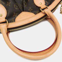 Pre Owned Louis Vuitton Monogram Tivoli PM Handbag Brown
