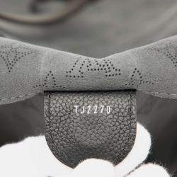 Pre Owned Louis Vuitton Black Monogram Mahina Hina MM