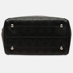 Pre Owned Louis Vuitton Black Monogram Mahina Hina MM
