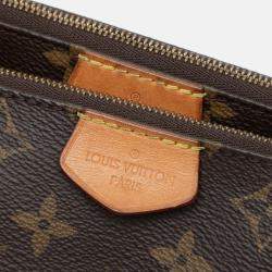 Pre Owned Louis Vuitton Brown Monogram Multi Pochette Accessoires