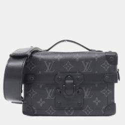 Pre Owned Louis Vuitton Monogram Eclipse Soul Trunk Shoulder Bag