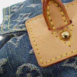 Pre Owned Louis Vuitton Monogram Denim Sac Ad GM Backpack