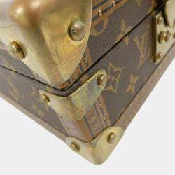 Pre Owned Louis Vuitton Monogram Coffret Jewelry Case