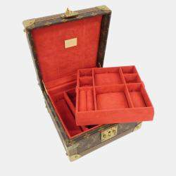 Pre Owned Louis Vuitton Monogram Coffret Jewelry Case