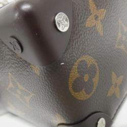 Pre Owned Louis Vuitton Monogram Metallic Nebula Mini Soft Trunk Shoulder Bag