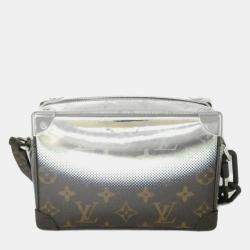 Pre Owned Louis Vuitton Monogram Metallic Nebula Mini Soft Trunk Shoulder Bag