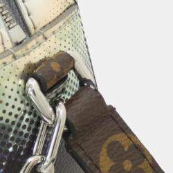 Pre Owned Louis Vuitton Monogram Metallic Nebula Mini Soft Trunk Shoulder Bag