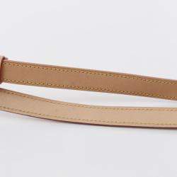 مملوكة مسبقًا حقيبة كتف لويس فويتون دوفين سوفت جي إم قماش جلد بني بشعار المونوجرام