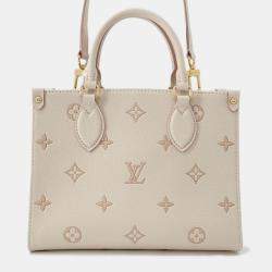 Pre Owned Louis Vuitton Monogram Empreinte On The Go Pm Handbag