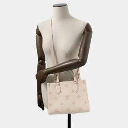 Pre Owned Louis Vuitton Monogram Empreinte On The Go Pm Handbag