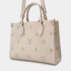 Pre Owned Louis Vuitton Monogram Empreinte On The Go Pm Handbag