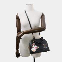 Pre Owned Louis Vuitton Epi Leather Handbag Lv X Tm Alma Bb Black Shoulder Bag.