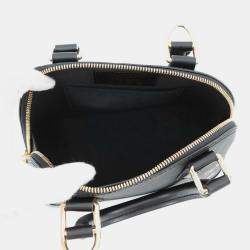 Pre Owned Louis Vuitton Epi Leather Handbag Lv X Tm Alma Bb Black Shoulder Bag.