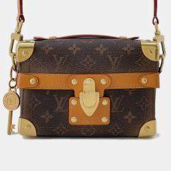 Pre Owned Louis Vuitton Shoulder Bag Monogram Dust Soul Trunk