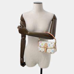 Pre Owned Louis Vuitton Monogram Multicolore Handbag LV×TM Nano Diane