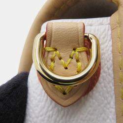 Pre Owned Louis Vuitton Monogram Multicolore Handbag LV×TM Nano Diane