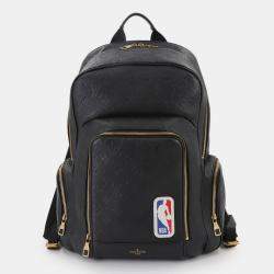 Pre Owned Louis Vuitton Lvxnba Basketball Backpack Monogram Empreinte Leather Black Backpack