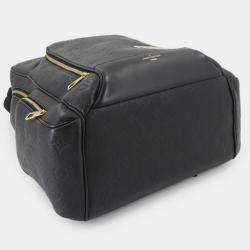 Pre Owned Louis Vuitton Lvxnba Basketball Backpack Monogram Empreinte Leather Black Backpack